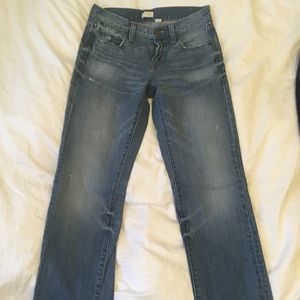 JCrew straight leg light/medium wash jeans